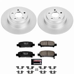 PowerStop Z23 Daily Driver Evolution Coated Brake Upgrade Kits for 2000-2004 OUTBACK, LEGACY, 2003-2006 BAJA - CPK3124-23