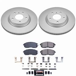 PowerStop Z23 Daily Driver Evolution Coated Brake Upgrade Kits for 2003-2005 350Z, G35 - CPK3140-23