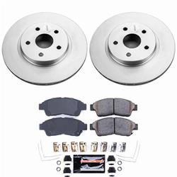 PowerStop Z23 Daily Driver Evolution Coated Brake Upgrade Kits for 1996-2003 RAV4 - CPK3163-23