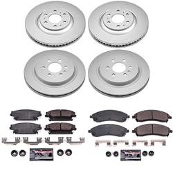 PowerStop Z23 Daily Driver Evolution Coated Brake Upgrade Kits for 2004-2009 SRX - CPK4014-23