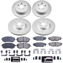 PowerStop Z23 Daily Driver Evolution Coated Brake Upgrade Kits for 2005 LEGACY, OUTBACK - CPK4081-23