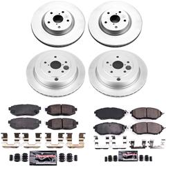 PowerStop Z23 Daily Driver Evolution Coated Brake Upgrade Kits for 2006-2007 B9 TRIBECA, 2008-2014 TRIBECA - CPK4088-23