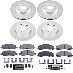PowerStop Z23 Daily Driver Evolution Coated Brake Upgrade Kits for 2006-2011 LUCERNE - CPK4096-23