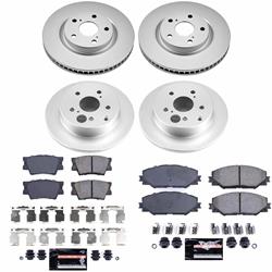 PowerStop Z23 Daily Driver Evolution Coated Brake Upgrade Kits for 2009-2013 MATRIX, 2009-2010 VIBE - CPK4099-23