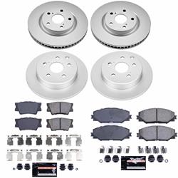 PowerStop Z23 Daily Driver Evolution Coated Brake Upgrade Kits for 2006-2018 RAV4 - CPK4101-23