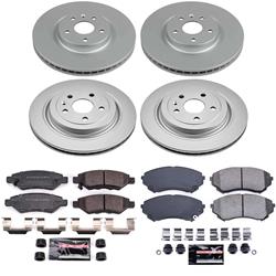 PowerStop Z23 Daily Driver Evolution Coated Brake Upgrade Kits for 2008-2014 CTS - CPK4135-23