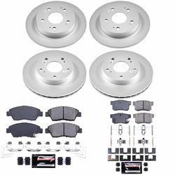 PowerStop Z23 Daily Driver Evolution Coated Brake Upgrade Kits for 2009-2011 CIVIC - CPK4276-23