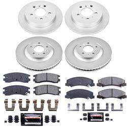 PowerStop Z23 Daily Driver Evolution Coated Brake Upgrade Kits for 2008-2009 LACROSSE - CPK4377-23
