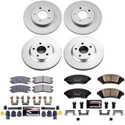 PowerStop Z23 Daily Driver Evolution Coated Brake Upgrade Kits for 2005 BONNEVILLE, LESABRE, PARK AVENUE - CPK4379-23