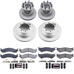 PowerStop - Brake Rotor and Pad Combos for 2003-2005 E-350 CLUB WAGON, 1999-2002 E-350 ECONOLINE CLUB WAGON, 1999-2007 E-350 SUPER DUTY - CPK4435-23