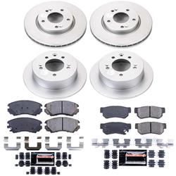 PowerStop Z23 Daily Driver Evolution Coated Brake Upgrade Kits for 2007-2010 ELANTRA - CPK4442-23