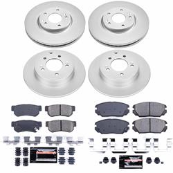 PowerStop Z23 Daily Driver Evolution Coated Brake Upgrade Kits for 2006-2008 SONATA - CPK4443-23