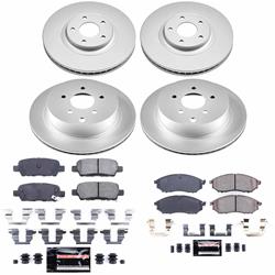 PowerStop Z23 Daily Driver Evolution Coated Brake Upgrade Kits for 2011-2014 MURANO - CPK4476-23