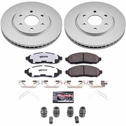 PowerStop - Brake Rotor and Pad Combos for 2009-2012 EQUATOR, 2005-2015 FRONTIER - CPK4611-36