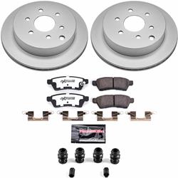PowerStop - Brake Rotor and Pad Combos for 2009-2012 EQUATOR, 2005-2024 FRONTIER, 2005-2015 XTERRA - CPK4621-36