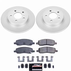 PowerStop Z23 Daily Driver Evolution Coated Brake Upgrade Kits for 2006-2011 DTS, LUCERNE - CPK4658-23