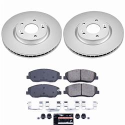 PowerStop Z23 Daily Driver Evolution Coated Brake Upgrade Kits for 2007-2009 SANTA FE - CPK4665-23