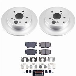 PowerStop Z23 Daily Driver Evolution Coated Brake Upgrade Kits for 2009-2013 MATRIX, 2009-2010 VIBE - CPK4670-23