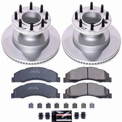 PowerStop Z23 Daily Driver Evolution Coated Brake Upgrade Kits for 2008-2025 E-350 SUPER DUTY, E-450 SUPER DUTY - CPK4717-23