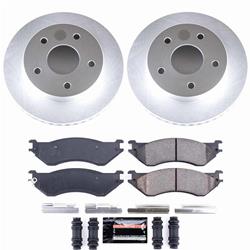 PowerStop Z23 Daily Driver Evolution Coated Brake Upgrade Kits for 2000-2001 RAM 1500 - CPK5142-23