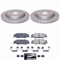 PowerStop Z23 Daily Driver Evolution Coated Brake Upgrade Kits for 2005-2013 CORVETTE, 2006-2009 XLR - CPK5159-23