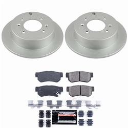 PowerStop Z23 Daily Driver Evolution Coated Brake Upgrade Kits for 2001-2006 OPTIMA, 1999-2005 SONATA - CPK5212-23