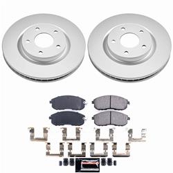 PowerStop Z23 Daily Driver Evolution Coated Brake Upgrade Kits for 2007-2012 SENTRA - CPK5217-23
