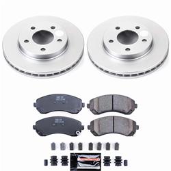 PowerStop Z23 Daily Driver Evolution Coated Brake Upgrade Kits for 2001-2005 AZTEK, 2002-2007 RENDEZVOUS - CPK5233-23