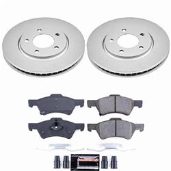 PowerStop Z23 Daily Driver Evolution Coated Brake Upgrade Kits for 2001-2007 CARAVAN, GRAND CARAVAN, TOWN & COUNTRY - CPK5247-23