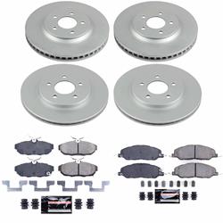 PowerStop Z23 Daily Driver Evolution Coated Brake Upgrade Kits for 2011-2014 MUSTANG - CPK5450-23