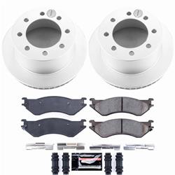 PowerStop Z23 Daily Driver Evolution Coated Brake Upgrade Kits for 2001-2002 RAM 2500, RAM 3500 - CPK5489-23