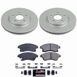 PowerStop Z23 Daily Driver Evolution Coated Brake Upgrade Kits for 2011-2015 CRUZE, 2016 CRUZE LIMITED, 2012-2017 SONIC - CPK5550-23