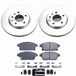 PowerStop Z23 Daily Driver Evolution Coated Brake Upgrade Kits for 2014-2015 CRUZE, 2012-2017 VERANO, 2011-2015 VOLT - CPK5554-23