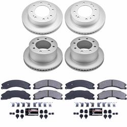 PowerStop Z23 Daily Driver Evolution Coated Brake Upgrade Kits for 2011 SIERRA 3500 HD, SILVERADO 3500 HD - CPK5560-23