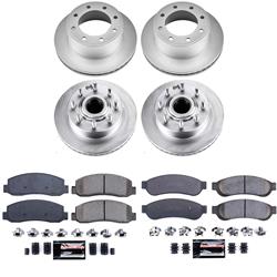 PowerStop Z23 Daily Driver Evolution Coated Brake Upgrade Kits for 2007-2008 F-250 SUPER DUTY, 2007-2010 F-350 SUPER DUTY - CPK5586-23