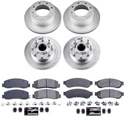 PowerStop Z23 Daily Driver Evolution Coated Brake Upgrade Kits for 2009-2010 F-250 SUPER DUTY - CPK5589-23