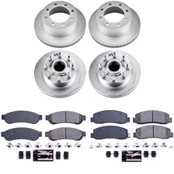 PowerStop Z23 Daily Driver Evolution Coated Brake Upgrade Kits for 2010-2011 F-250 SUPER DUTY, F-350 SUPER DUTY - CPK5590-23