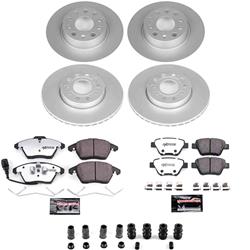 PowerStop - Brake Rotor and Pad Combos for 2010-2014 JETTA, GOLF, 2012 BEETLE - CPK5747-26