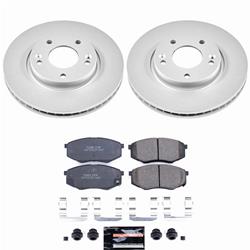 PowerStop Z23 Daily Driver Evolution Coated Brake Upgrade Kits for 2011 SPORTAGE, 2010-2011 TUCSON - CPK5806-23
