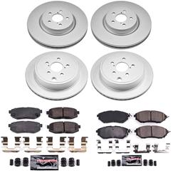 PowerStop Z23 Daily Driver Evolution Coated Brake Upgrade Kits for 2010-2014 LEGACY, OUTBACK - CPK5830-23