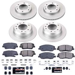 PowerStop Z23 Daily Driver Evolution Coated Brake Upgrade Kits for 2007-2008 ENTOURAGE, 2007-2014 SEDONA - CPK5831-23