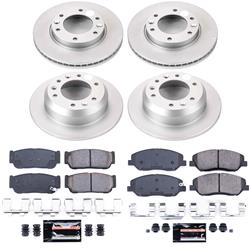 PowerStop Z23 Daily Driver Evolution Coated Brake Upgrade Kits for 2007 ENTOURAGE, 2006 SEDONA - CPK5832-23