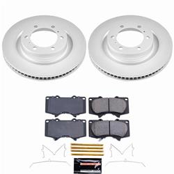 PowerStop Z23 Daily Driver Evolution Coated Brake Upgrade Kits for 2010-2024 4RUNNER, 2010-2023 GX460 - CPK5873-23