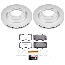 PowerStop - Brake Rotor and Pad Combos for 2010-2024 4RUNNER, 2010-2023 GX460 - CPK5873-36