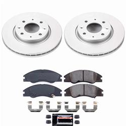 PowerStop Z23 Daily Driver Evolution Coated Brake Upgrade Kits for 2004-2009 SPECTRA, 2005-2009 SPECTRA5 - CPK5903-23