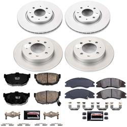 PowerStop Z23 Daily Driver Evolution Coated Brake Upgrade Kits for 2004-2009 SPECTRA, 2005-2009 SPECTRA5 - CPK5904-23