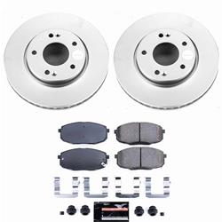 PowerStop Z23 Daily Driver Evolution Coated Brake Upgrade Kits for 2010-2013 FORTE, FORTE KOUP - CPK5911-23