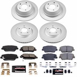 PowerStop Z23 Daily Driver Evolution Coated Brake Upgrade Kits for 2010-2012 SANTA FE, 2011-2013 SORENTO - CPK5927-23