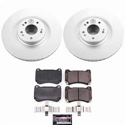 PowerStop Z23 Daily Driver Evolution Coated Brake Upgrade Kits for 2011 EQUUS, 2012-2014 GENESIS - CPK5928-23