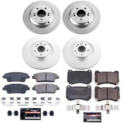 PowerStop Z23 Daily Driver Evolution Coated Brake Upgrade Kits for 2012-2014 GENESIS - CPK5929-23